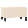 Repose-pied Beige 70x55x41 cm Tissu microfibre 623241623241