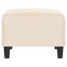 Repose-pied Beige 70x55x41 cm Tissu microfibre 623241623241