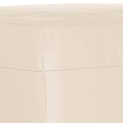 Repose-pied Beige 70x55x41 cm Tissu microfibre 623241623241