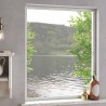Écran anti-insectes pour fenêtres Blanc 120 x 140 cm 623243623243
