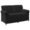 Sofa 2 places Noir 158 x 83 x 95 cm Velours 623251623251