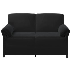 Sofa 2 places Noir 158 x 83 x 95 cm Velours 623251623251