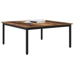 Table basse Bois ancien 100 x 100 x 45 cm Bois d'ingénierie 623257623257