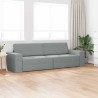 Canapé-Lit Gris clair 245 x 78 x 77 cm tissu 623258623258
