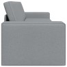 Canapé-Lit Gris clair 245 x 78 x 77 cm tissu 623258623258