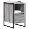 Table de chevet avec tiroir 2 pcs Gris Sonoma 39,5 x 30 x 50 cm 623261623261