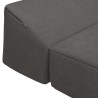 Canapé-lit pliable Gris foncé 200 x 70 x 10 cm Velours 623268623268