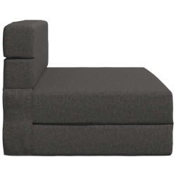 Canapé-lit pliable Gris foncé 70 x 72 x 60 cm Tissu 623276623276