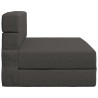Canapé-lit pliable Gris foncé 70 x 72 x 60 cm Tissu 623276623276