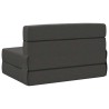 Canapé-lit pliable Gris foncé 70 x 72 x 60 cm Tissu 623276623276