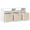 Basboard avec tiroir Blanc 87 x 27,5 x 43 cm 623279623279
