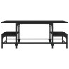 Table basse noir 100x50,5x40 cm bois d'ingénierie 623294623294
