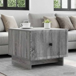 Table basse Sonoma gris 49 x 50 x 40 cm Bois d'ingénierie 623295623295