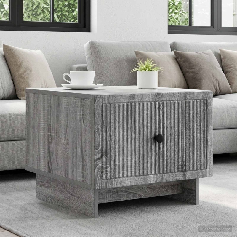 Table basse Sonoma gris 49 x 50 x 40 cm Bois d'ingénierie 623295623295