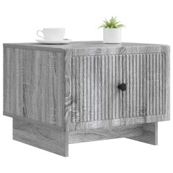 Table basse Sonoma gris 49 x 50 x 40 cm Bois d'ingénierie 623295623295