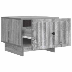 Table basse Sonoma gris 49 x 50 x 40 cm Bois d'ingénierie 623295623295
