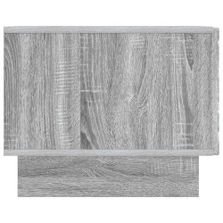 Table basse Sonoma gris 49 x 50 x 40 cm Bois d'ingénierie 623295623295