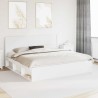 Tête de lit Blanc Bois d'ingénierie 623297623297