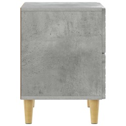 Table de chevet Gris béton 62 x 34,5 x 48 cm Bois d'ingénierie 623299623299
