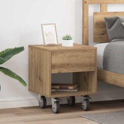 Table de chevet 2 pc Chêne artisanal 40,5 x 40 x 48 cm 623300623300