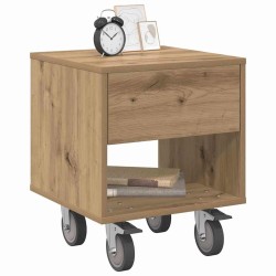 Table de chevet 2 pc Chêne artisanal 40,5 x 40 x 48 cm 623300623300