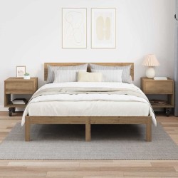 Table de chevet 2 pc Chêne artisanal 40,5 x 40 x 48 cm 623300623300
