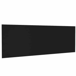 Tête de lit murale Noir 240x1,5x80 cm Bois d'ingénierie 623301623301