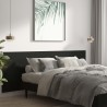 Tête de lit murale Noir 240x1,5x80 cm Bois d'ingénierie 623301623301