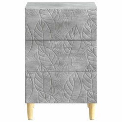 Table de chevet Gris béton 43 x 39,5 x 66,5 cm 623304623304