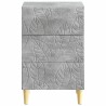 Table de chevet Gris béton 43 x 39,5 x 66,5 cm 623304623304