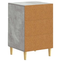 Table de chevet Gris béton 43 x 39,5 x 66,5 cm 623304623304