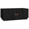 Table basse Noir 100x50x41 cm Bois massif de pin 623305623305