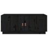 Table basse Noir 100x50x41 cm Bois massif de pin 623305623305