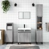 Armoire de bain sonoma gris 58x33x60 cm bois d'ingénierie 623307623307