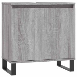 Armoire de bain sonoma gris 58x33x60 cm bois d'ingénierie 623307623307