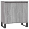 Armoire de bain sonoma gris 58x33x60 cm bois d'ingénierie 623307623307