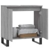 Armoire de bain sonoma gris 58x33x60 cm bois d'ingénierie 623307623307