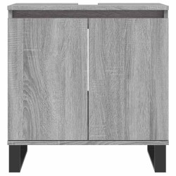 Armoire de bain sonoma gris 58x33x60 cm bois d'ingénierie 623307623307