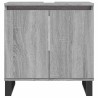 Armoire de bain sonoma gris 58x33x60 cm bois d'ingénierie 623307623307