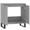 Armoire de bain sonoma gris 58x33x60 cm bois d'ingénierie 623307623307