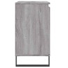 Armoire de bain sonoma gris 58x33x60 cm bois d'ingénierie 623307623307