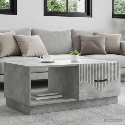 Table basse Gris béton 90 x 50 x 37 cm Bois d'ingénierie 623310623310