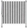 Store Roulant Extérieur Anthracite et blanc 200 x 270 cm 623312623312