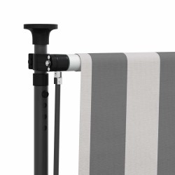 Store Roulant Extérieur Anthracite et blanc 200 x 270 cm 623312623312