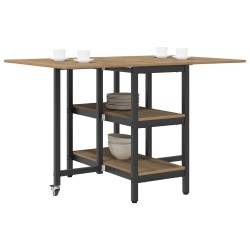 Table à dîner 122 x 80 x 76,5 cm Bois d'ingénierie 623313623313