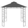 Belvédère 3x3x2,7 m Anthracite 160 g/m² 623317623317