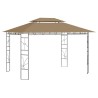 Belvédère 4x3x2,7 m Taupe 160 g/m² 623321623321
