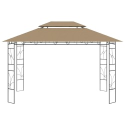 Belvédère 4x3x2,7 m Taupe 160 g/m² 623321623321