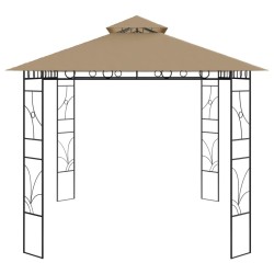 Belvédère 4x3x2,7 m Taupe 160 g/m² 623321623321