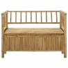 Banc de Rangement de Jardin 110 x 47 x 80 cm Bambou Naturel 623327623327